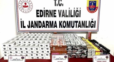 Gümrük kaçağı ürünler jandarma radarında
