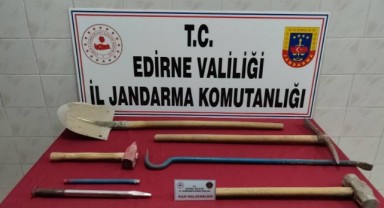 Jandarmadan definecilere suçüstü