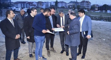 Sezer, Tunca Spor tesislerini inceledi