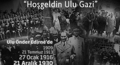 ADD’den Atatürk’ün Edirne ziyaretini kutladı