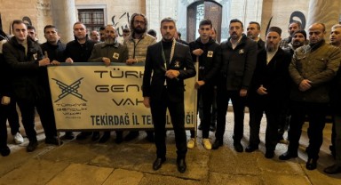 Ateşkes vetosuna Trakya'da protesto
