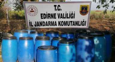 Bir evde 2 bin litre sahte içki yakalandı