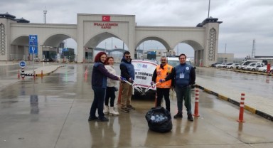 Çöp toplama yürüyüşü İpsala’da sonlandı