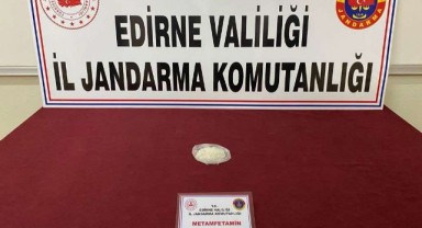 Havsa’da bir araçta uyuşturucu bulundu