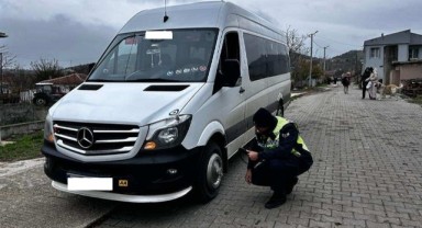 Jandarmadan okul servislerine denetim