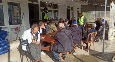 Kış şartlarına jandarma ile hazırlık