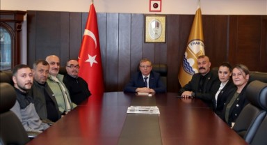 MHP'den TÜ'ye ziyaret