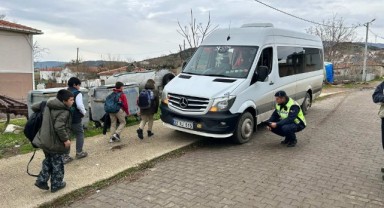 Okul servislerine jandarma denetimi