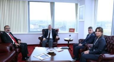 Talha Arar'dan Rektör Tabakoğlu’na ziyaret