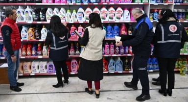 Temizlik ve gıda ürünü satış yerleri denetlendi