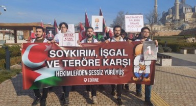 Terör soykırım ve işgale karşı yürüdüler