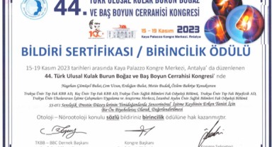 TÜ Uygulama merkezinin başarısı