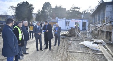 Vali Sezer AMATEM binasını inceledi
