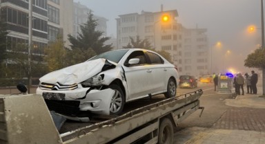Yoğun sis etkili oldu