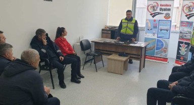 Zabıtalara trafik eğitimi