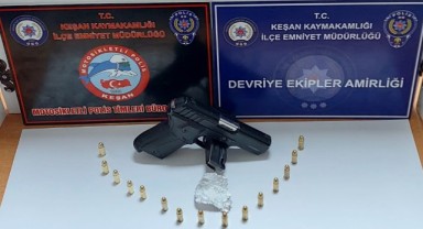 7 ruhsatsız tabanca ele geçirildi