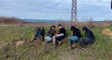 Düzensiz göçmene jandarma müdahalesi
