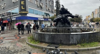 Edirne'de sağanak etkili oluyor
