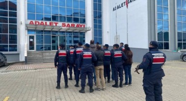 Hapis kararı olan 6 şahıs jandarmaya yakalandı