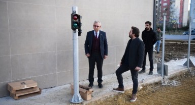 Helvacıoğlu,trafik eğitim parkını inceledi