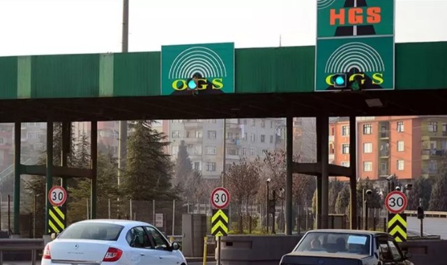 HGS etiketinden otoyol ücreti kesildi