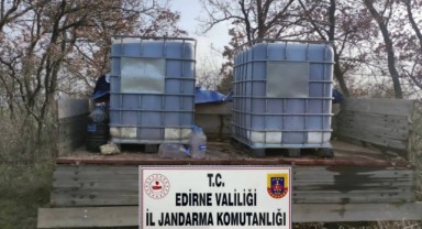 Jandarmadan kaçak alkol operasyonu