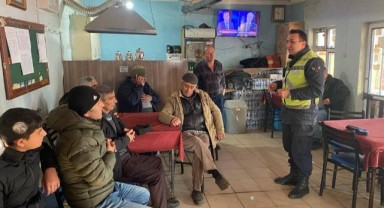 Jandarmadan trafik eğitimi