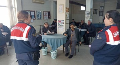 Jandarmanın KADES eğitimi