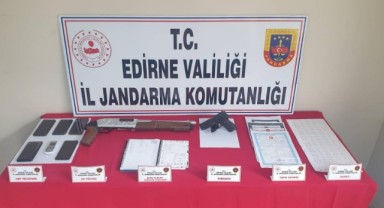 Keşan’da tefecilere operasyon