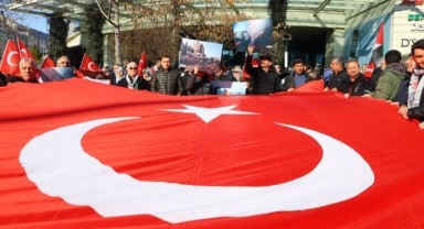 Öğrencilerden terör ve İsrail protestosu