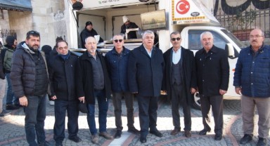 Rahmetli esnaflar için lokma ikramı