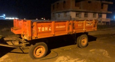 Römork hırsızları jandarmadan kaçamadı