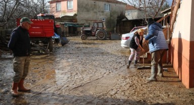 Taşkının ardından hasar tespit çalışmaları başlatıldı