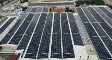 Tekstil firması enerjisini güneşten alıyor
