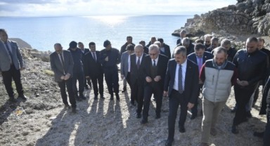 Vali İbrice Limanı faaliyetlerini inceledi
