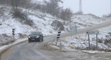 Yüksek kesimlerde kar etkili oldu