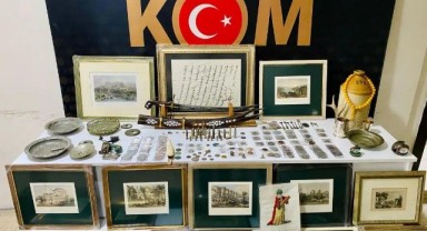 11 İlde tarihi eser kaçakçılığı operasyonu