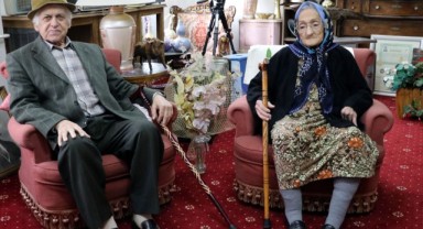 61 yıllık evli çiftin şifresi hoşgörü