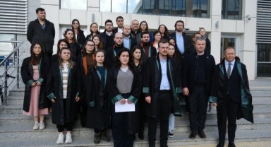 Avukatın bıçakla tehdit edilmesine tepki
