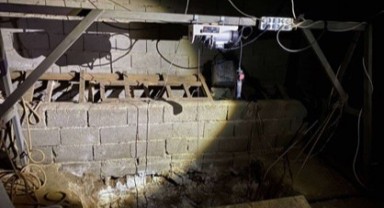 Evde kaçak kazı yapanlara gözaltı