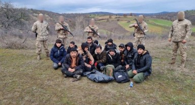 Jandarma operasyonları ile 157 göçmen yakalandı