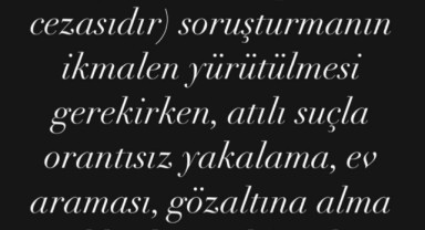Karakoç’tan Altun paylaşımı