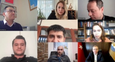 Tabakoğlu’ndan çevrim içi toplantı