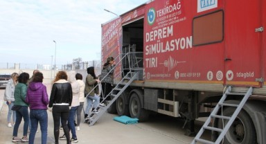 TREDAŞ’a deprem Simülasyon tırı