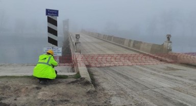 Tunca Köprüsü trafiğe kapanıyor