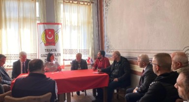 Akın gazetecilerle TGD’de buluştu