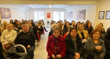 CHP’li kadınlardan ‘Haddinizi bilin!’ mesajı