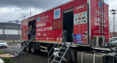 Deprem Simülasyon TIR’ı, TREPAŞ’ta