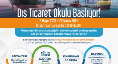 Dış Ticaret Okulu Başlıyor