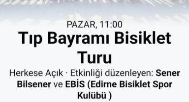 EBİS'ten Tıp Bayramı Bisiklet Turu
